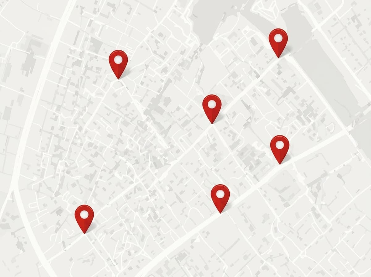 Bello! locations map